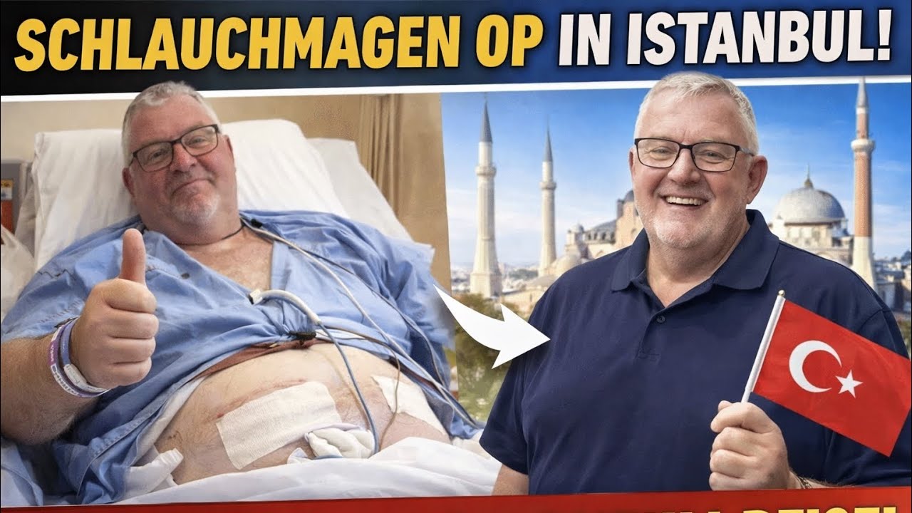 Ludwigs Schlauchmagen OP in Istanbul 🇹🇷 | Magenverkleinerung mit All-Inclusive Reise