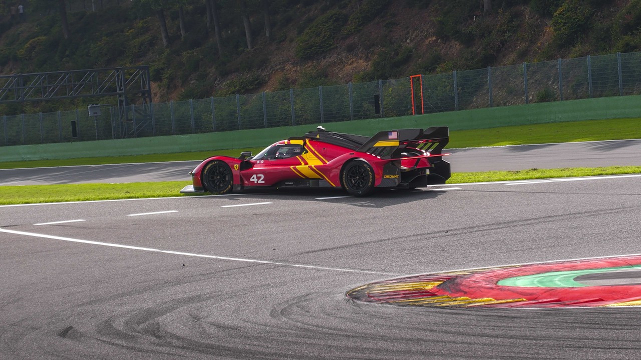 Ferrari 499P Modificata at Circuit Spa-Francorchamps | 870HP Unrestricted Le Mans Hypercar in action