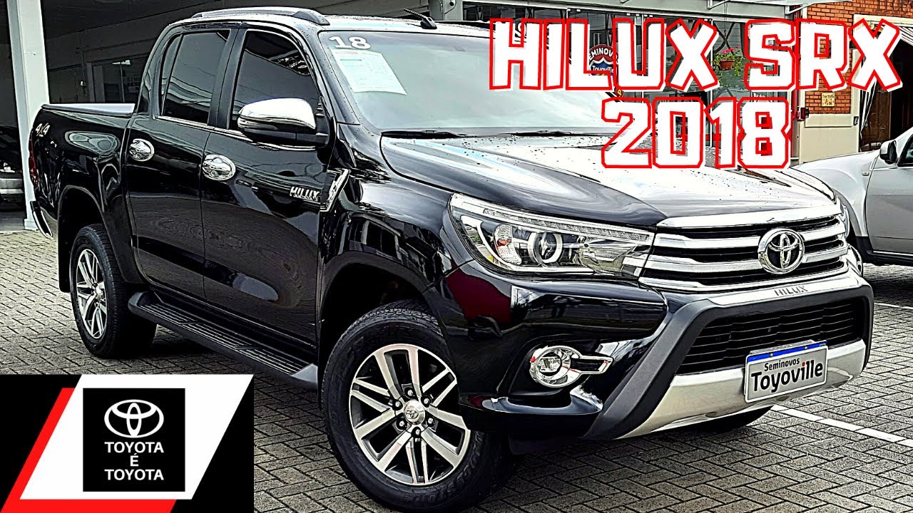 HILUX 2018 | TOYOTA HILUX SRX 2018 TURBO DIESEL 4X4 SEMINOVO DETALHES DO INTERIOR E EXTERIOR
