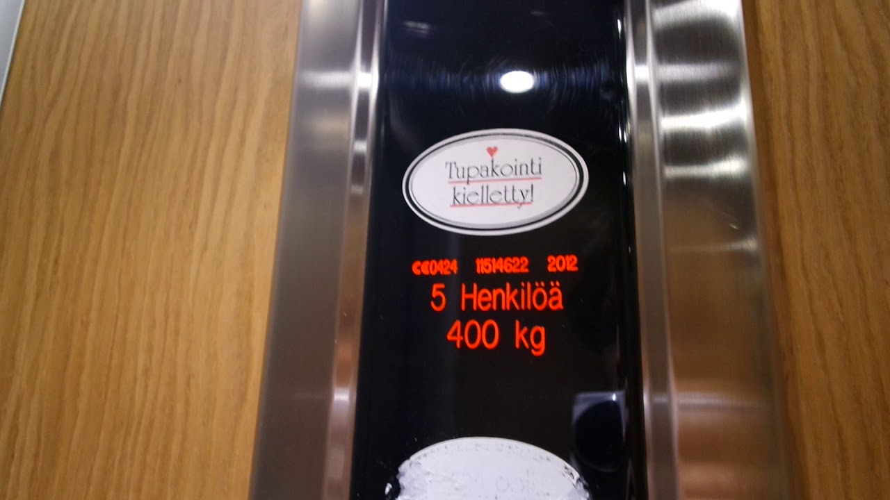 Kone traction elevator/lift in Mätästie 3M, Jakomäki, Helsinki