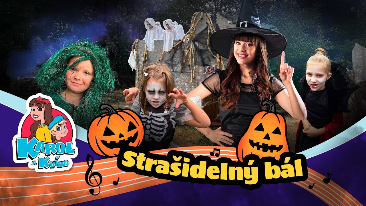 Karol a Kvído - Strašidelný bál - Písničky pro děti