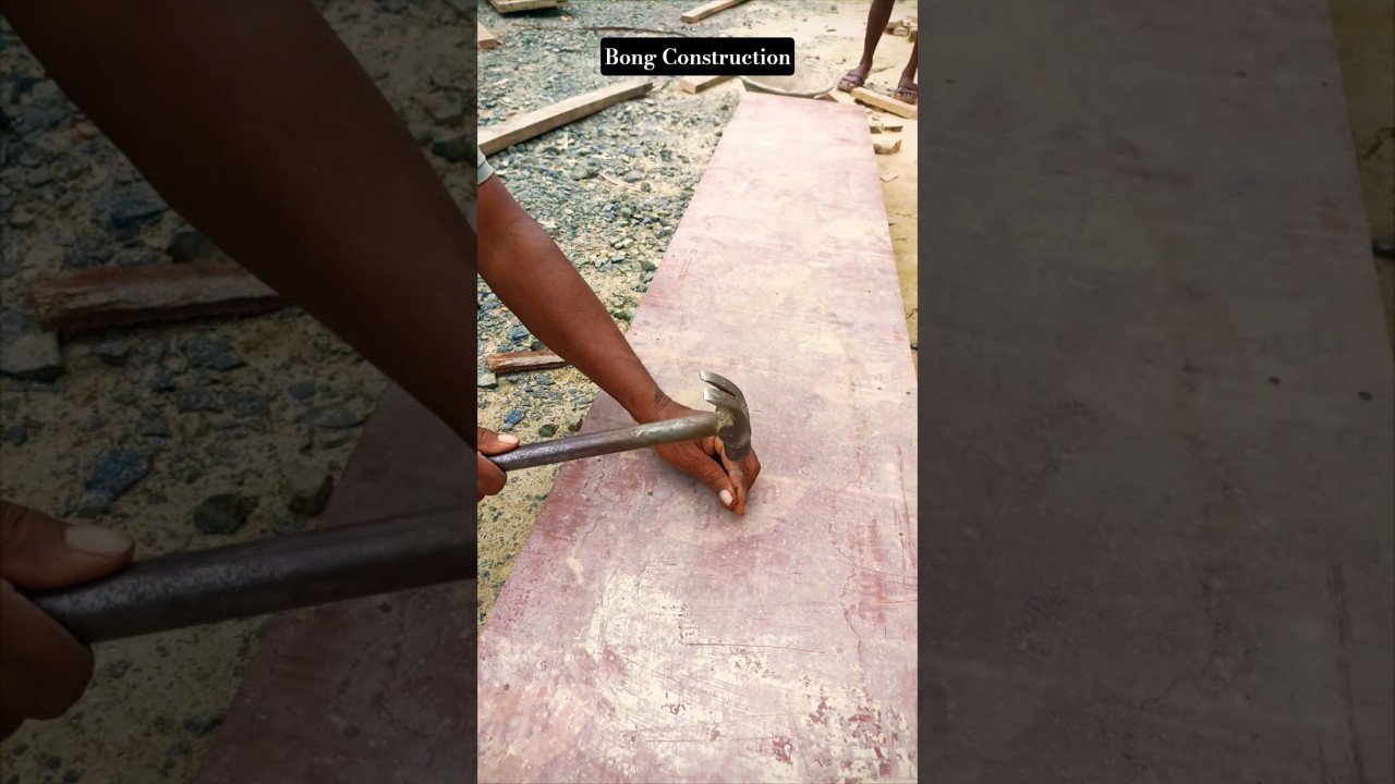 Shuttering board making👷#youtubeshorts #ytshorts #viral #trending #construction #shorts #foryou
