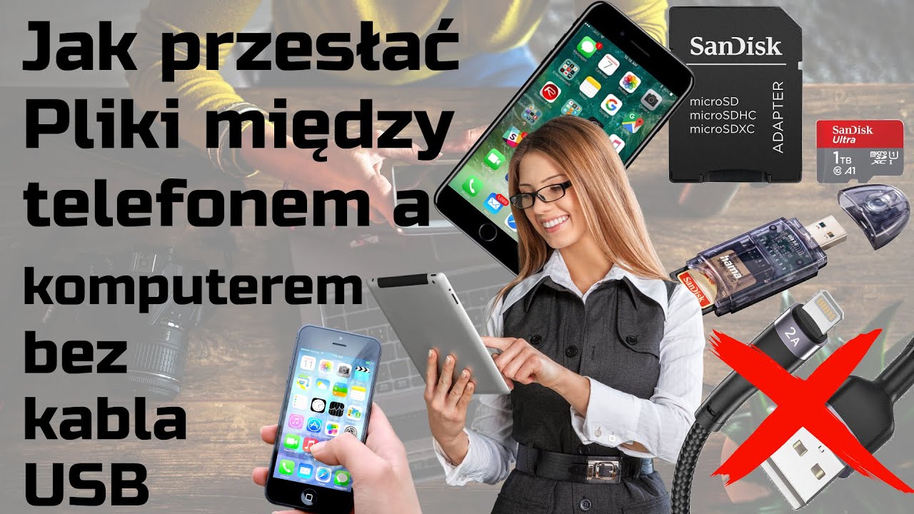 Jak przenieść zdjęcia, filmy i pliki z telefonu - Bez Kabla 👍
