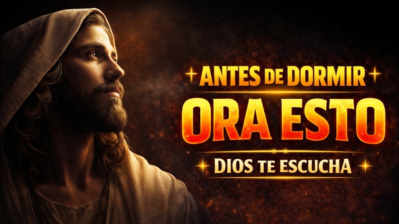 ANTES DE DORMIR, ORA ESTA PODEROSA ORACIÓN NOCTURNA