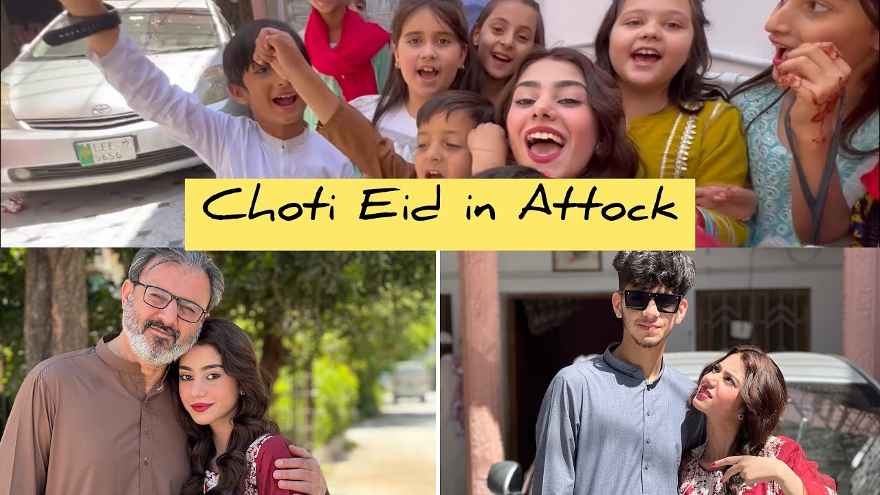 Celebrating Eid in Attock 🖤✨ | Maimoona shah vlogs