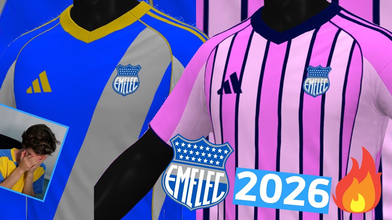 ¡CAMISETAS ADIDAS de EMELEC para 2026!
