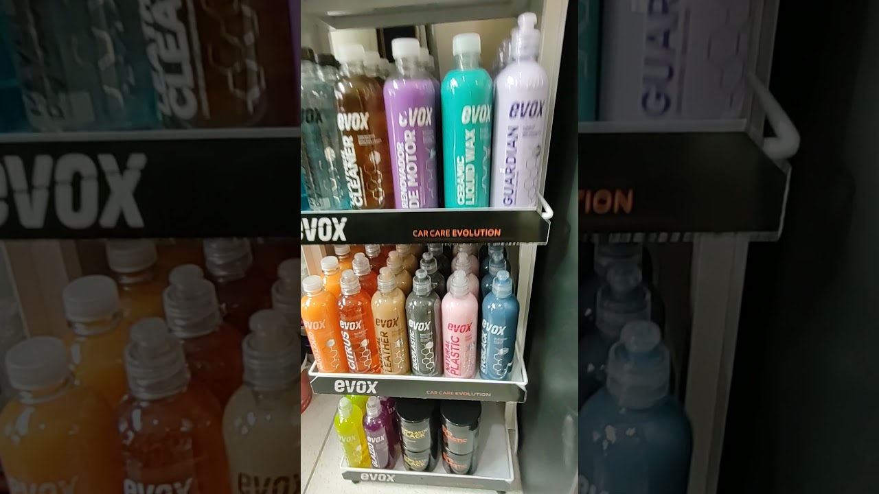 Est&eacute;tica automotiva  produtos EVOX
