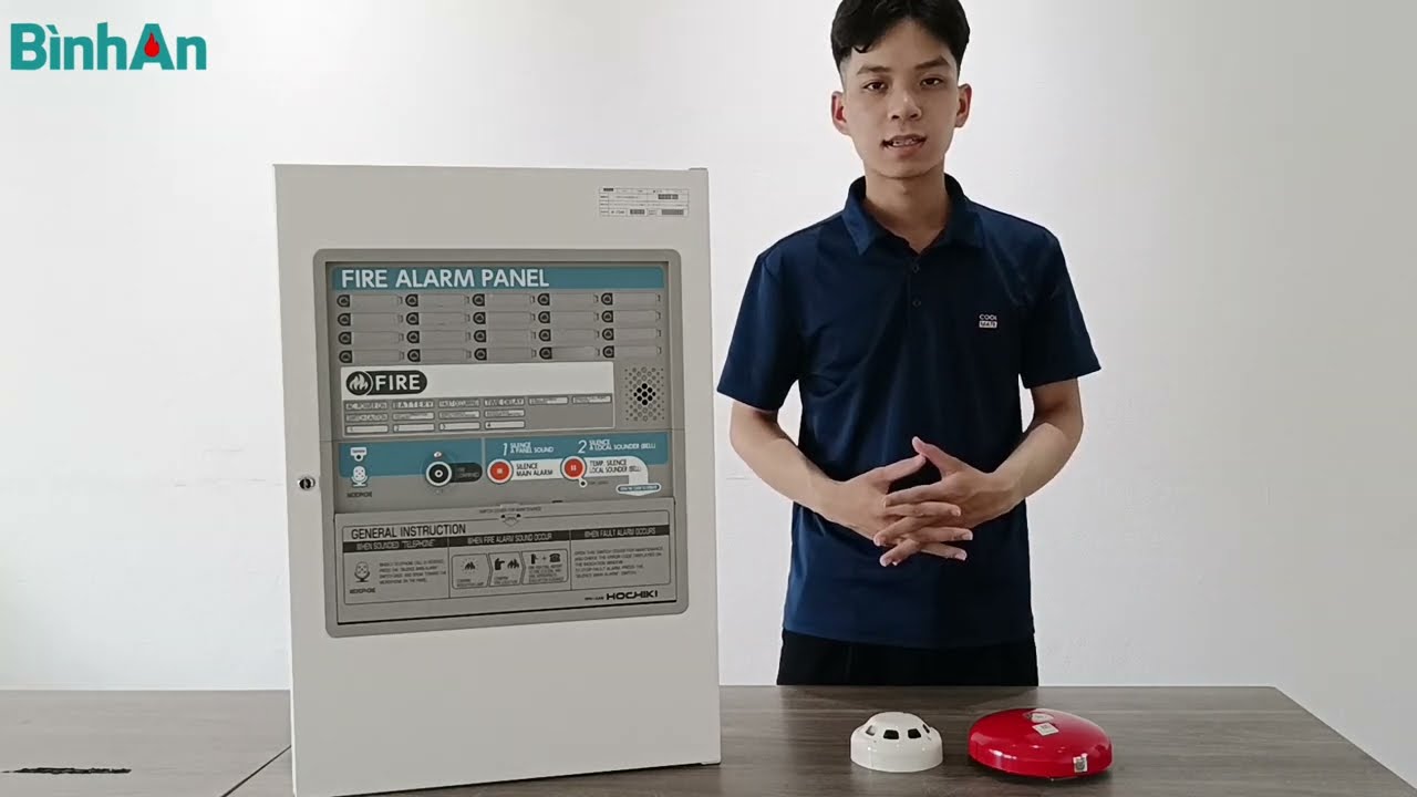 Hướng dẫn đấu nối, vận hành tủ trung tâm báo cháy Nhật 20 kênh RPV-AAW20 (JE)
