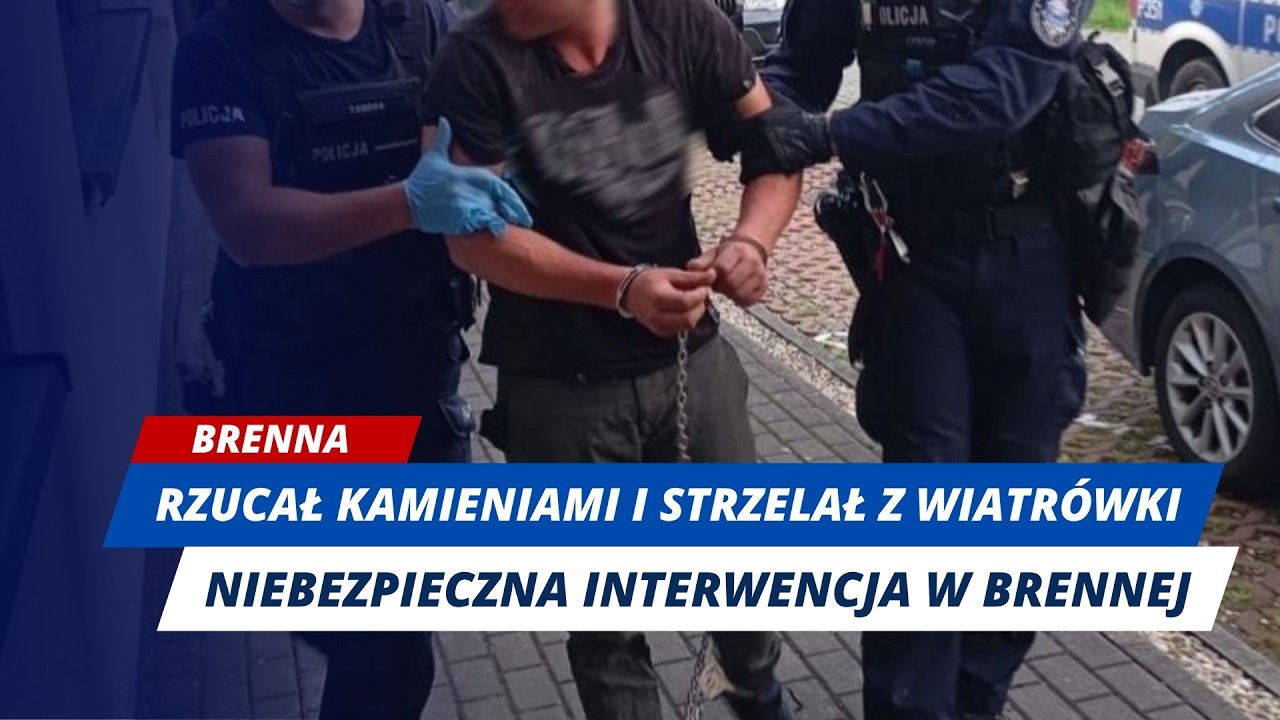 21-LATEK RZUCAŁ KAMIENIAMI, STRZELAŁ Z WIATR&Oacute;WKI I ZAATAKOWAŁ MŁOTKIEM!