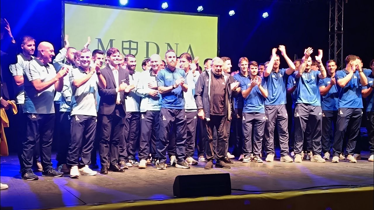 Modena calcio: la festa in piazza per la presentazione della squadra