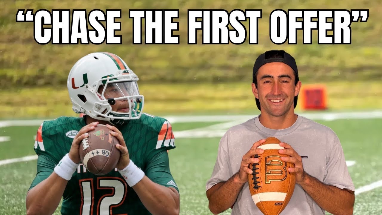 FORMER D1 QB Talks About How You Can Get Your First Offer... (Malik Rosier Interview The U)