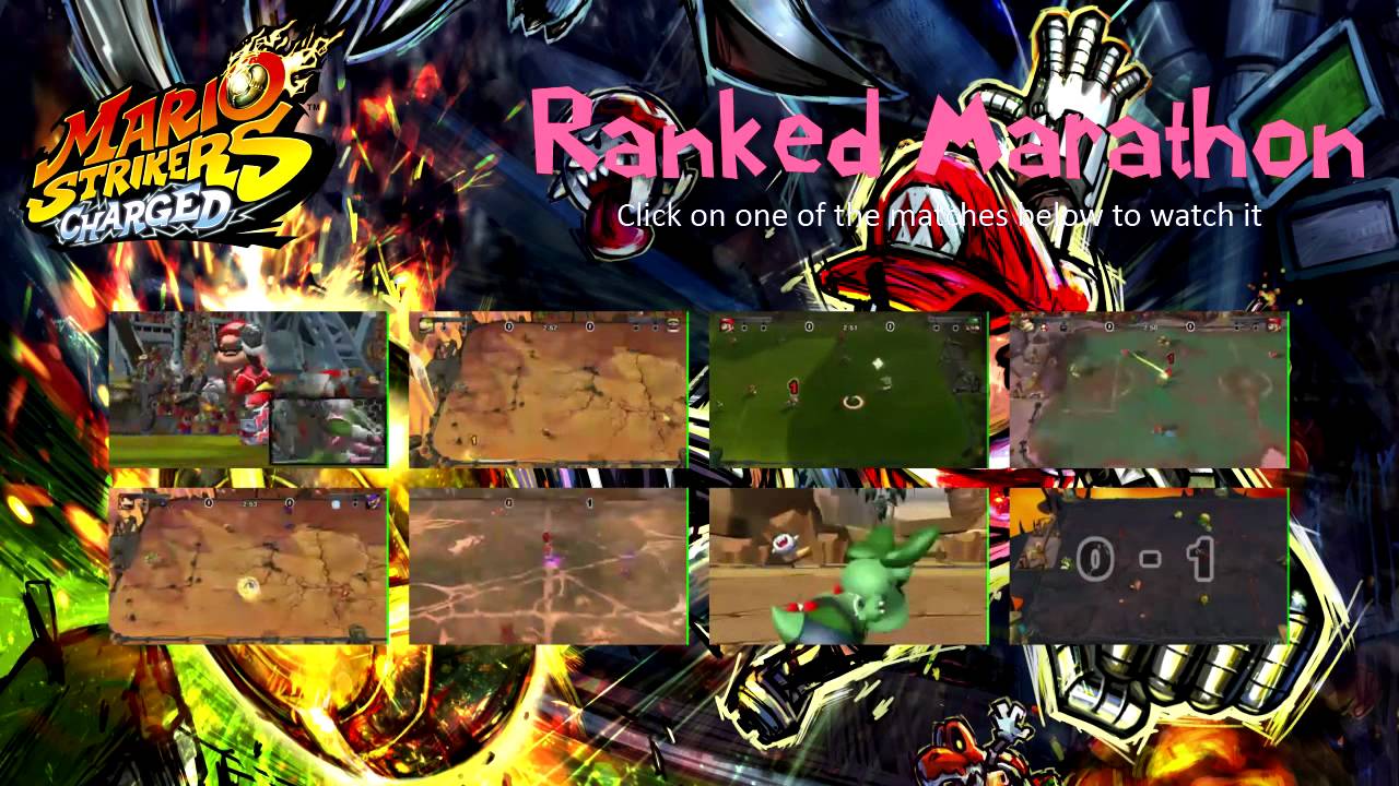 Mario Strikers Charged | Ranked Marathon