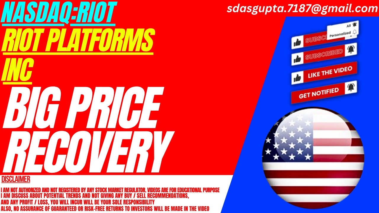 RIOT STOCK : BIG PRICE RECOVERY | RIOT PLATFORMS STOCK