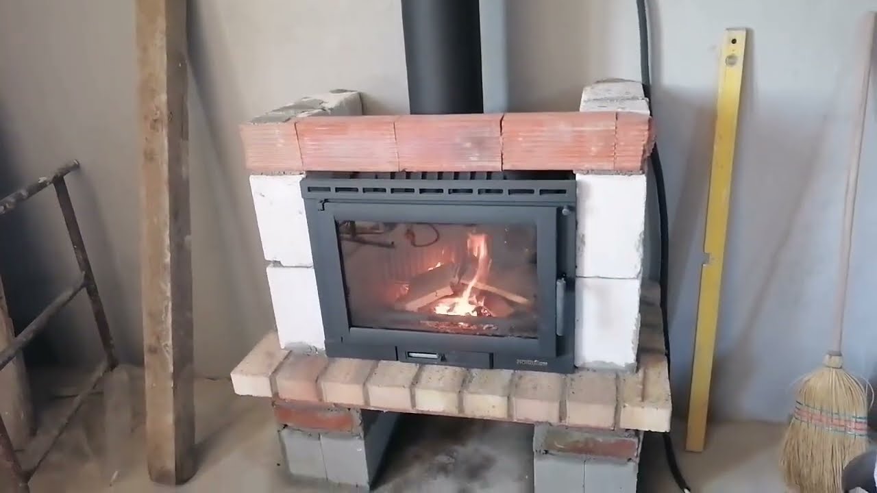 Cum se face șemineu încastrat pe lemne #1