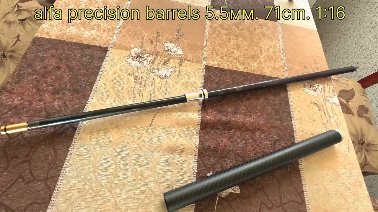 Installation of Alfa Precision barrel cal.22 710mm. twist 1:16 polygonal on FX Impact M3