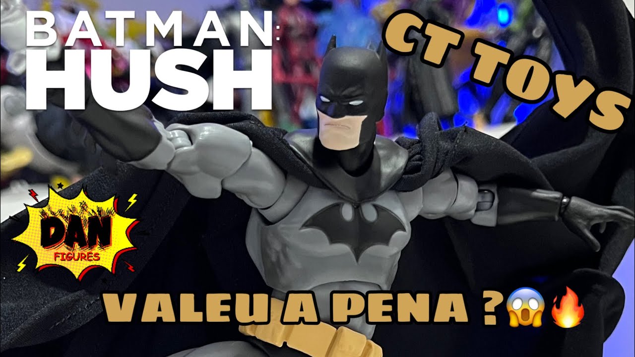 BATMAN HUSH MAFEX (KO) CT TOYS - DECEPCIONOU? 🦇👀 REVIEW 🇧🇷