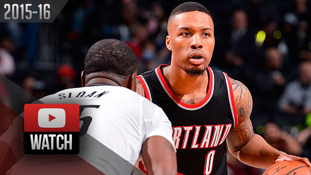 Damian Lillard Full Highlights at Nets (2016.01.15) - 33 Pts, 10 Ast, MVP Mode!