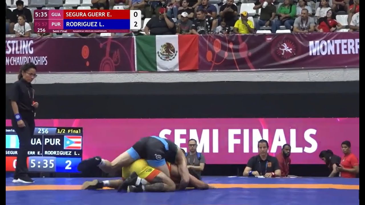 57kg 125lbs Lucas Rodriguez (Puerto Rico) v. Edwin Segura (Guatemala)