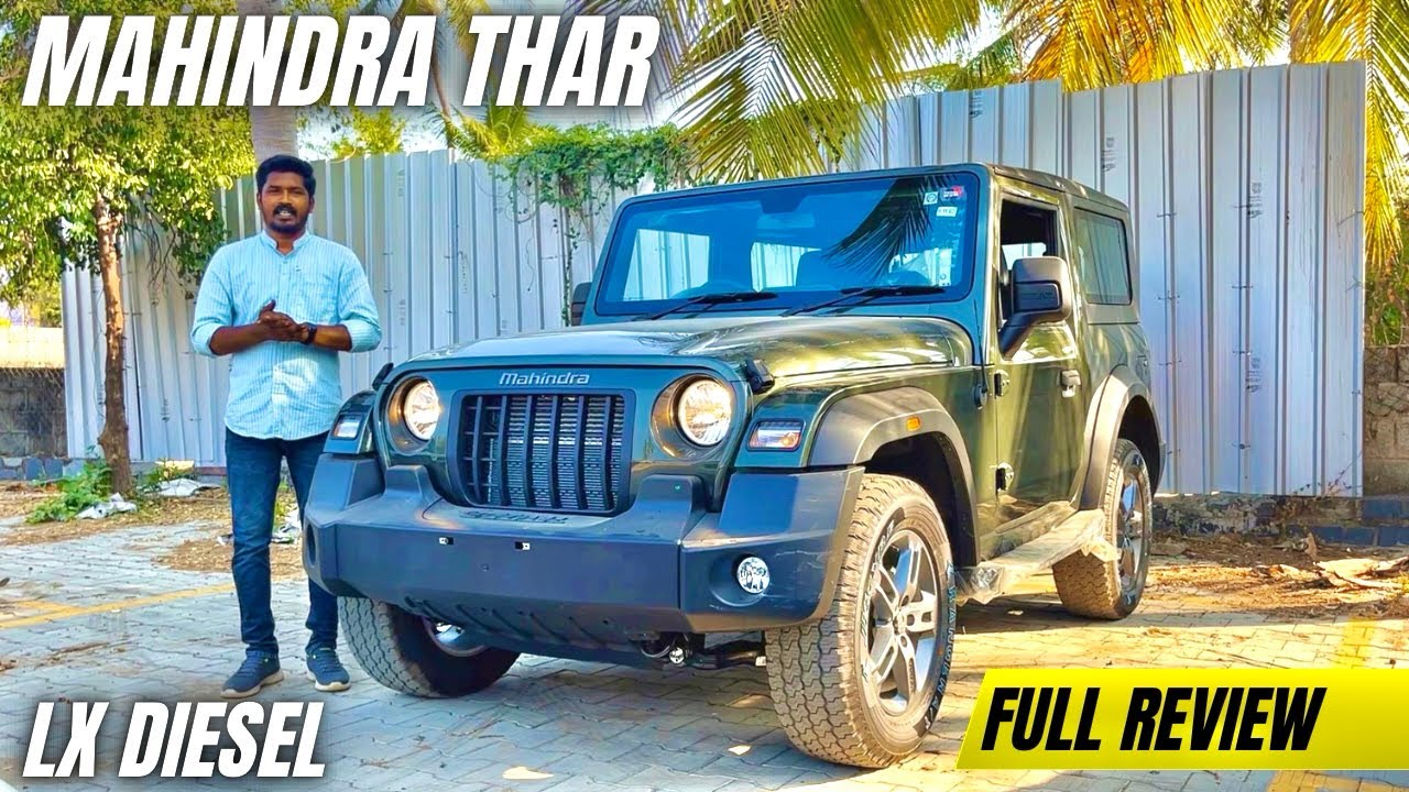 2025 Mahindra Thar LX RWD Diesel|12.99 லட்சத்தில் Off Road SUV |Tamilmotors360