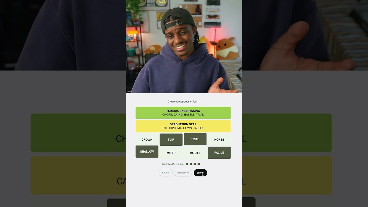 Let me cook #wordletok #wordgames #connections #wordle #nytgames