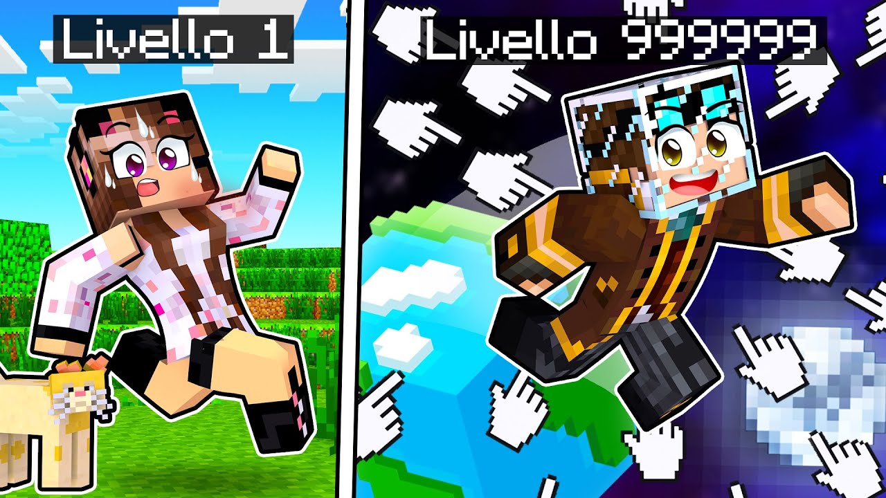 CLICCO PER SALTARE PIÙ IN ALTO SU MINECRAFT CLICK SIMULATOR!!