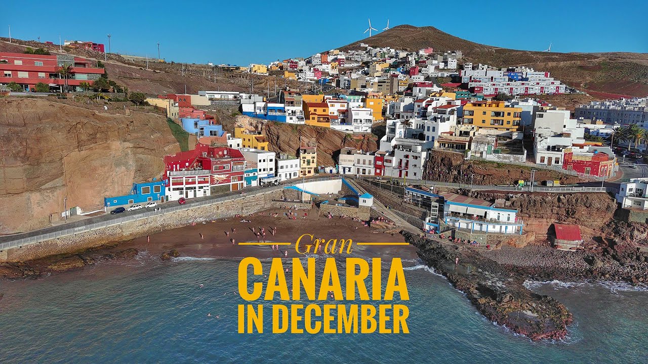 🇮🇨 Ce poți face în Gran Canaria în decembrie? 4K Video. #grancanaria