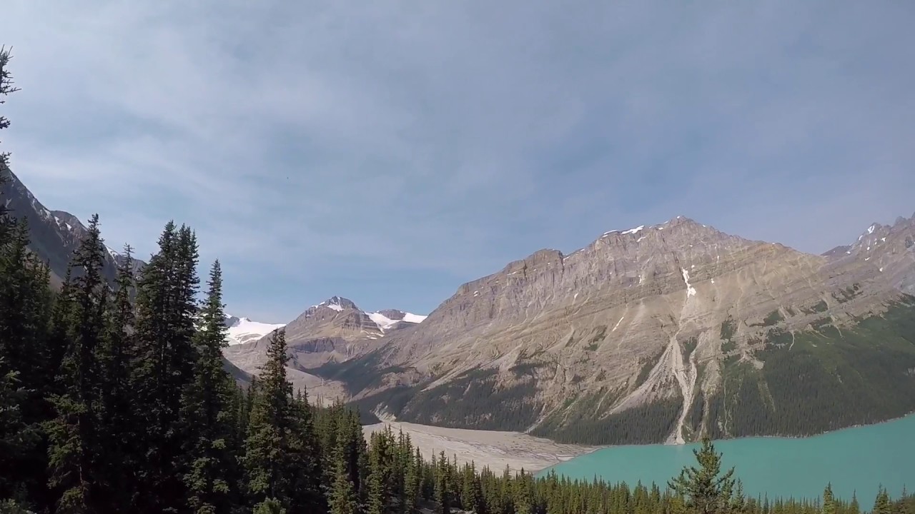 Stanley Falls: On the Way to Jasper from Banff
