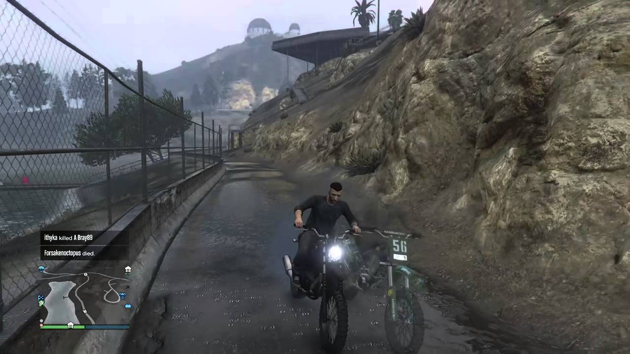 Grand Theft Auto V wall rider