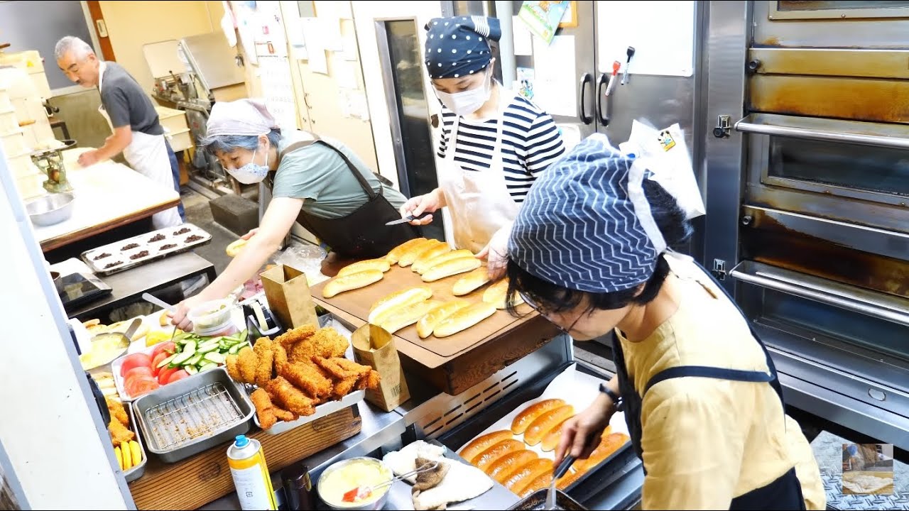 ７５年間ずっと人々に愛される老舗パン屋さんの朝に密着！