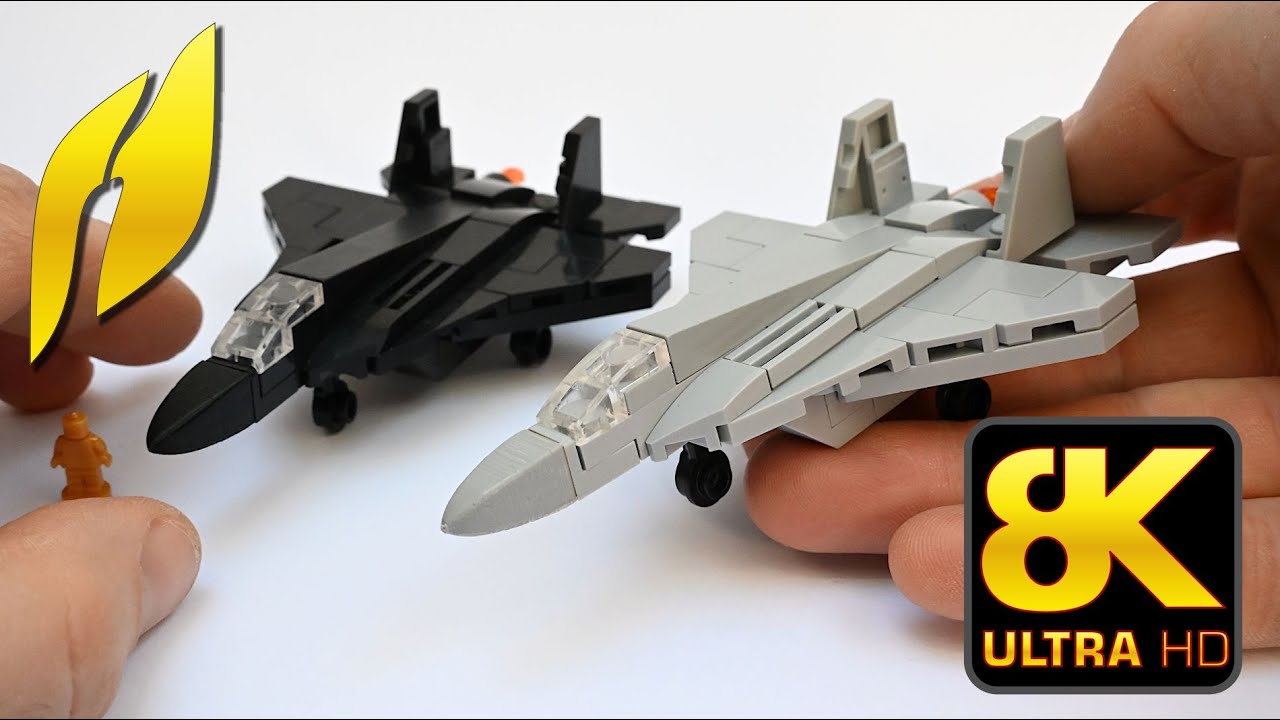 Как собрать МиГ-29 Микояна (MOC - 8K) #самолет #лего #игрушки #строительныеблоки #миг29 #военный