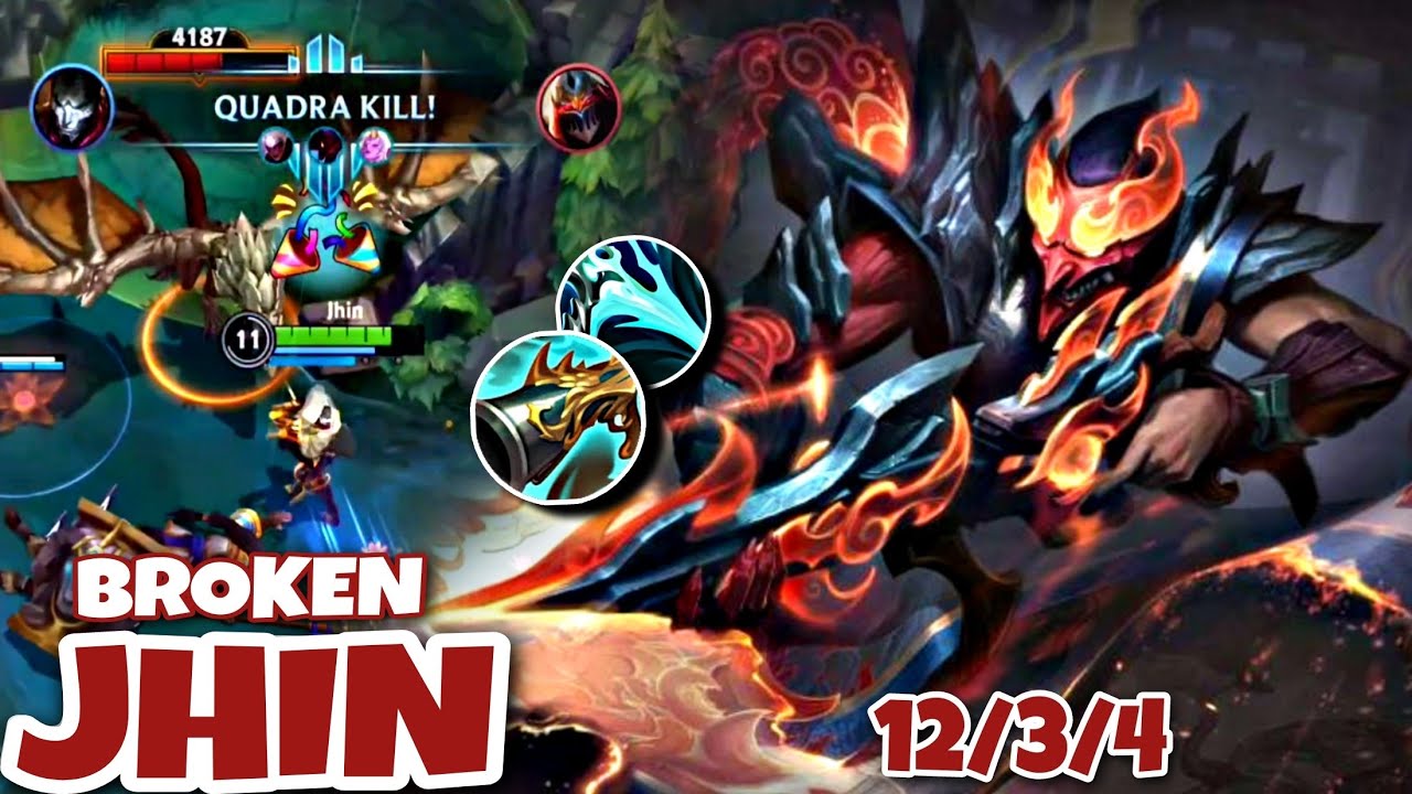 WILD RIFT | JHIN IS THE BEST ADC IN PATCH 4.2 A? | INSANE GAMEPLAY | #jhin   #wildrift