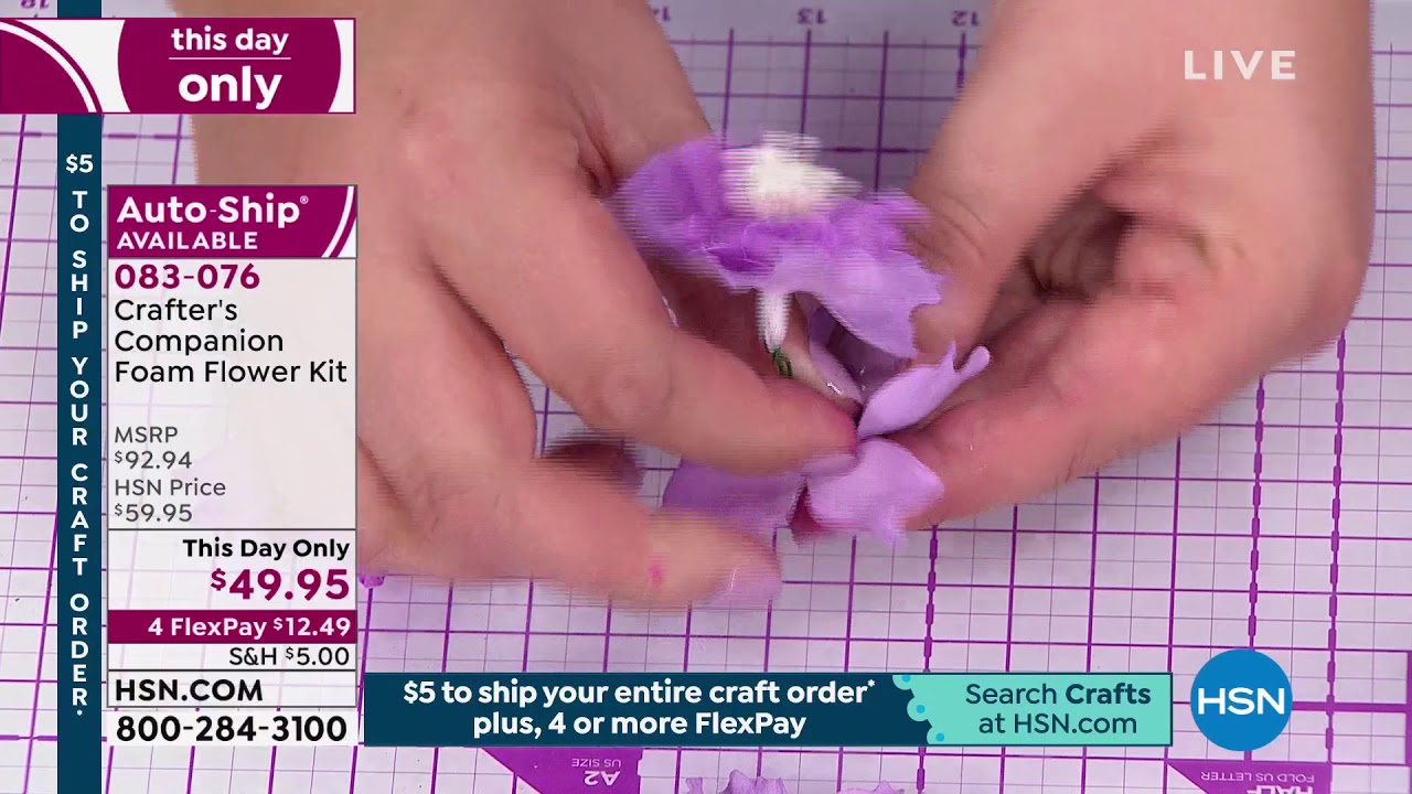 Crafter's Companion Foam Flower Kit  AutoShip