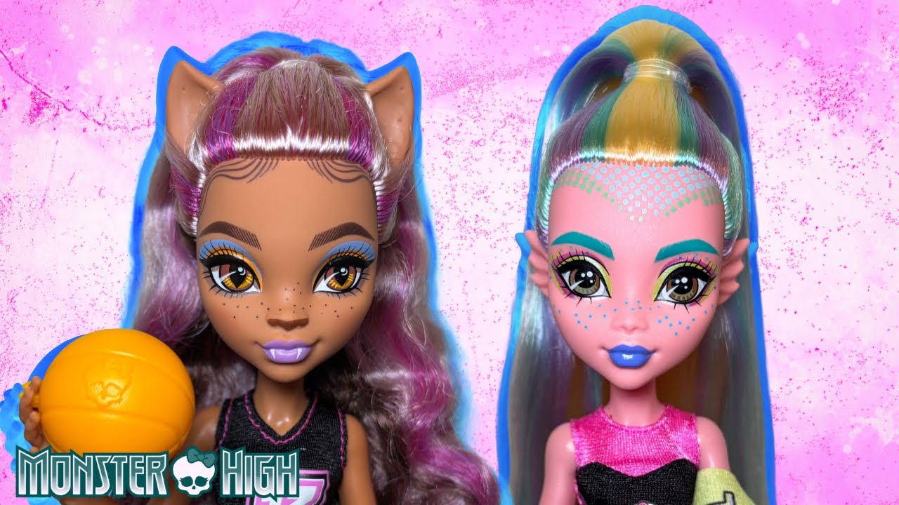 NEW Lagoona Blue & Clawdeen Wolf AFTER GHOUL ACTIVITIES Doll Playset Unboxing & Review!! 🫧💕🏀