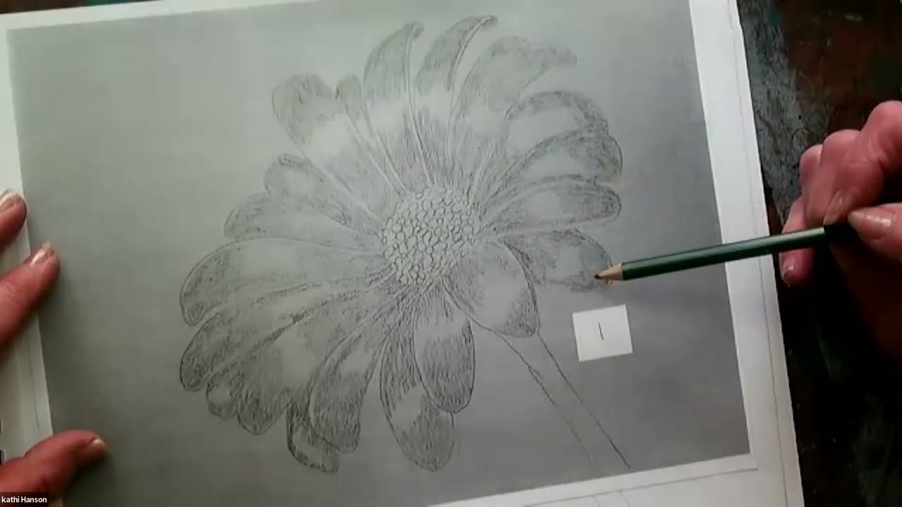 Pencil Art Techniques for Creating Realistic Flowers with General Pencil Virtual Workshop
