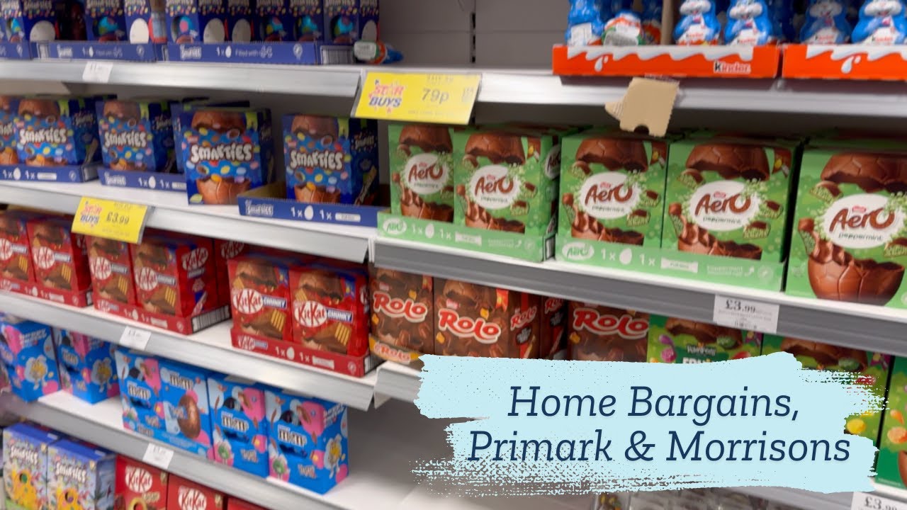 LET'S CATCH UP - MORRISONS, HOME BARGAINS & PIRMARK - EASTER STUFF IN ALREADY?!?