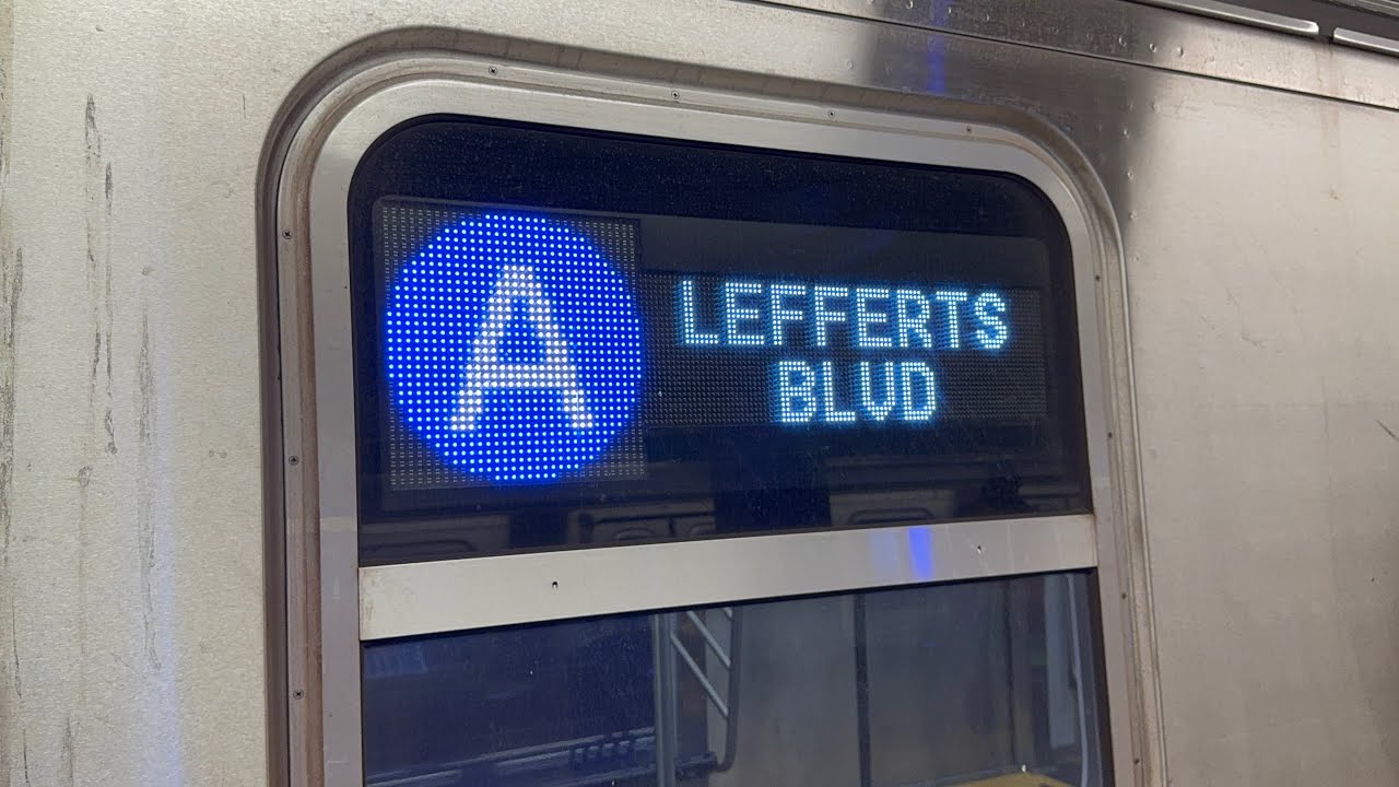 IND 8 Av Express: R211A (A) Train [Inwood-207 St to Ozone Park-Lefferts Blvd #2]