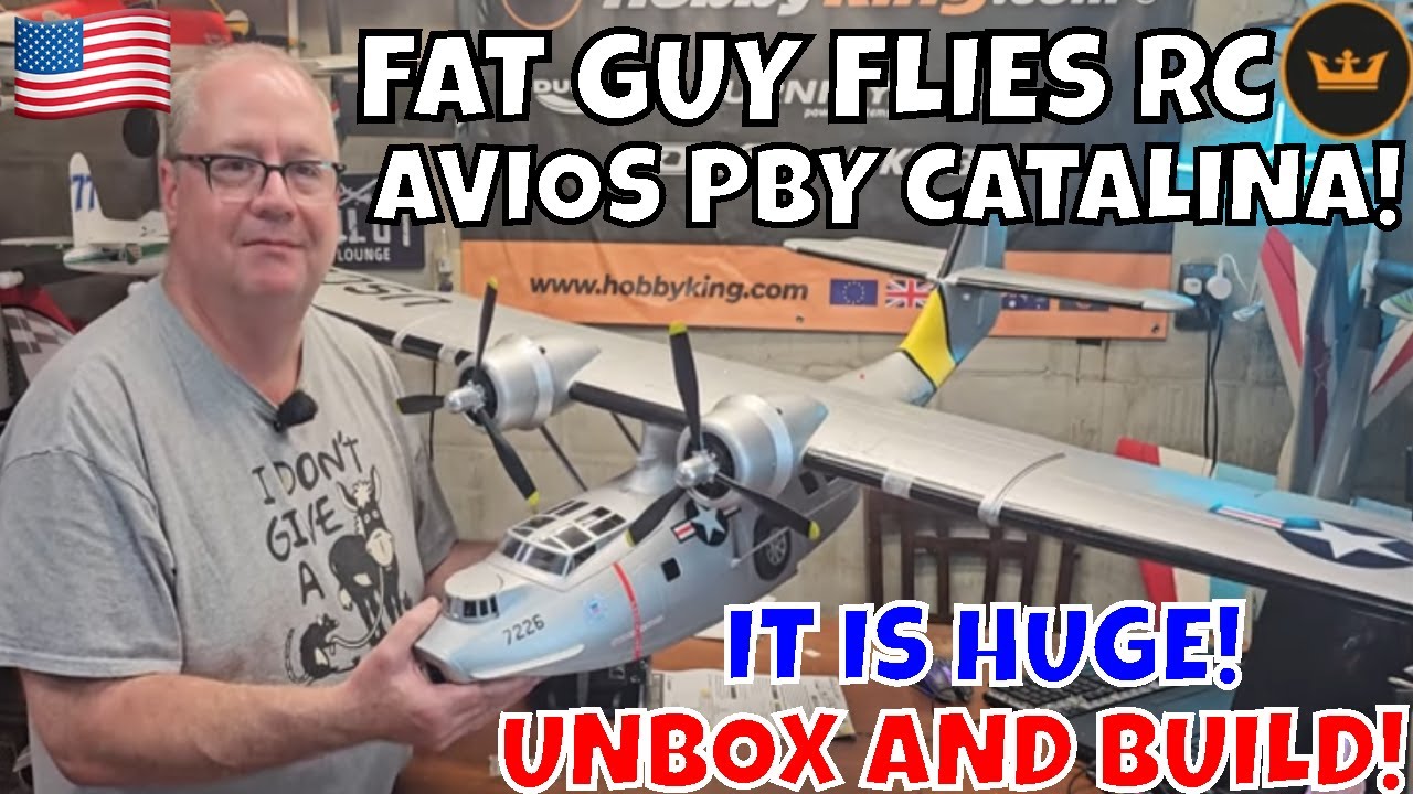 AVIOS PBY CATALINA UNBOX AND BUILD by FGFRC #aviation #rcplane #rc