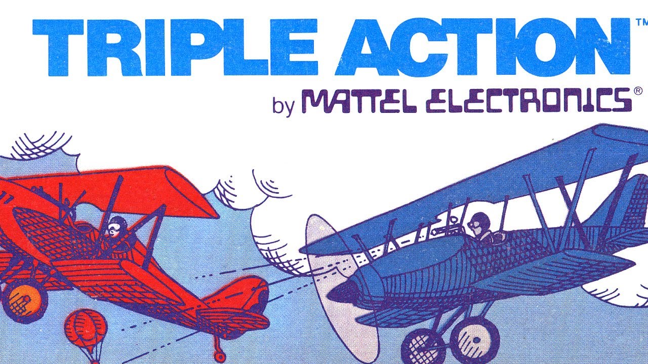 Classic Game Room - TRIPLE ACTION review for IntelliVision