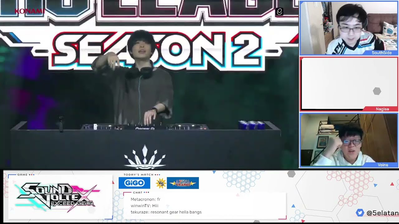 BEMANI Pro League Season 2  - Sound Voltex Regular Stage (Week 1) (English Commentary)