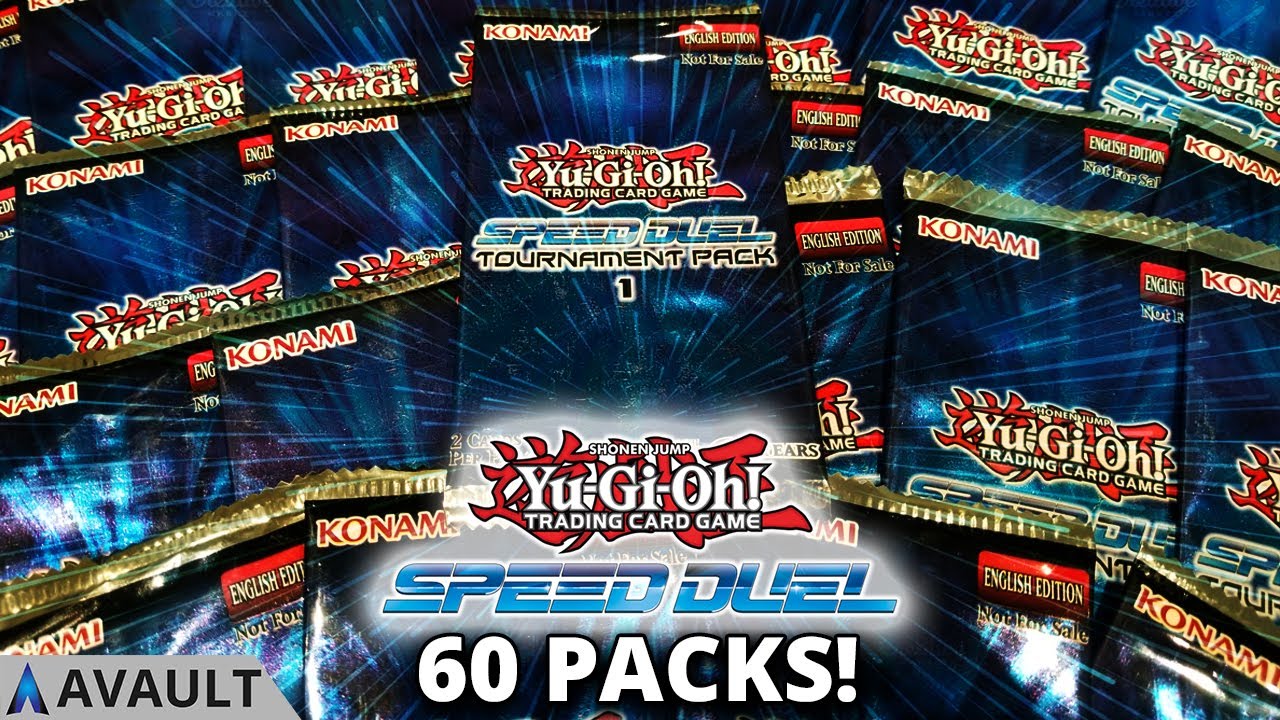 YU-GI-OH! 60 PACKS!!! SPEED DUEL TOURNAMENT PACK 1 MASSIVE OPENING!