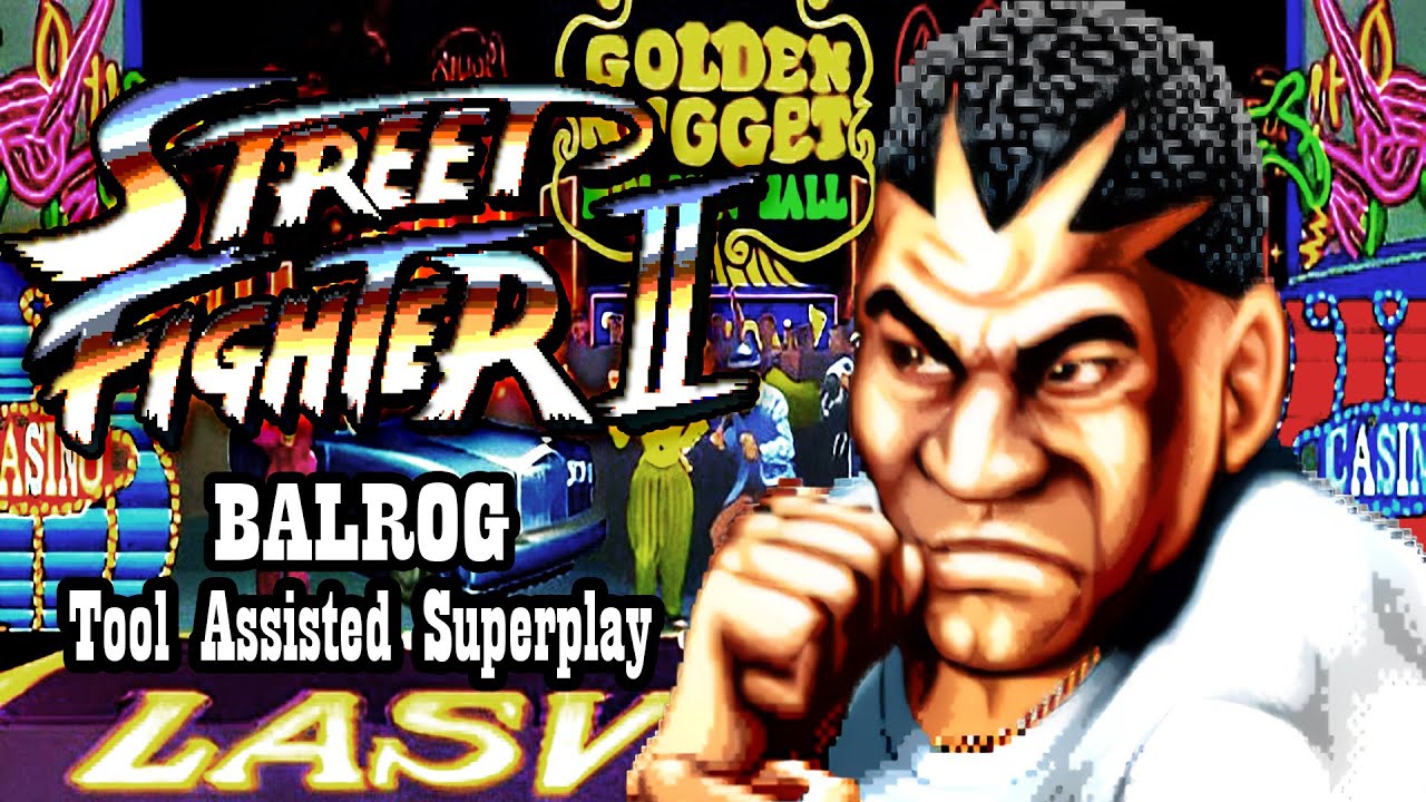 【TAS】STREET FIGHTER II: CHAMPION EDITION (ARCADE \ 1992) - BALROG \ M.BISON