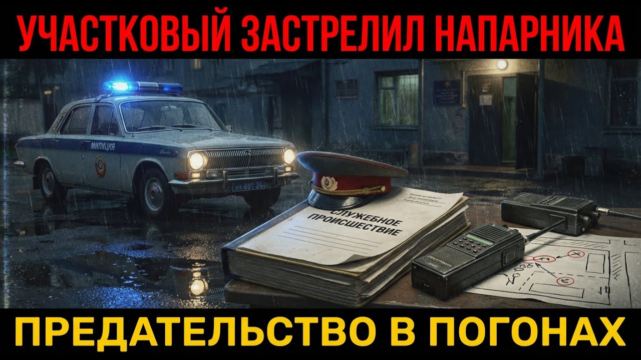 УБИЙСТВО СВОЕГО: Почему участковый ЗАСТРЕЛИЛ напарника и инсценировал перестрелку?