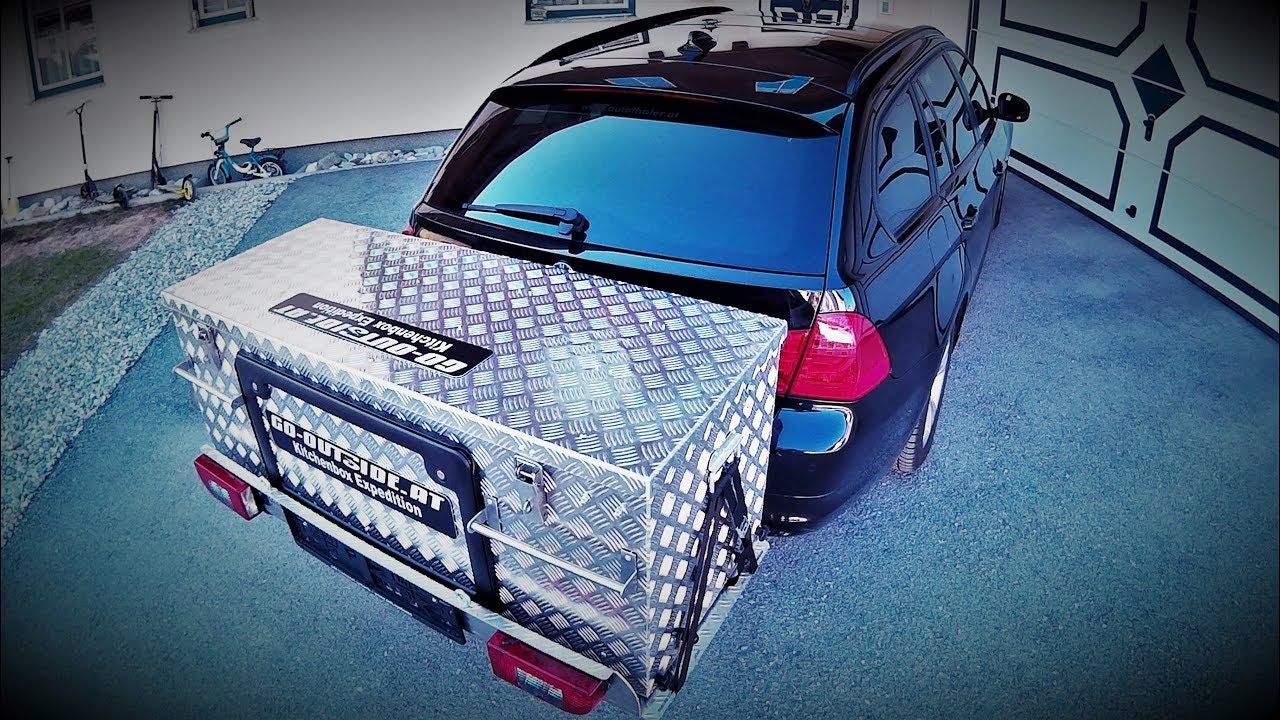 Kitchenbox Expedition on trailer hitch