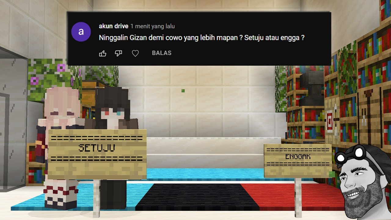 PartnerKu Rela Ninggalin Aku Untuk Cowo Lain? | Minecraft Pilih Yang Mana?