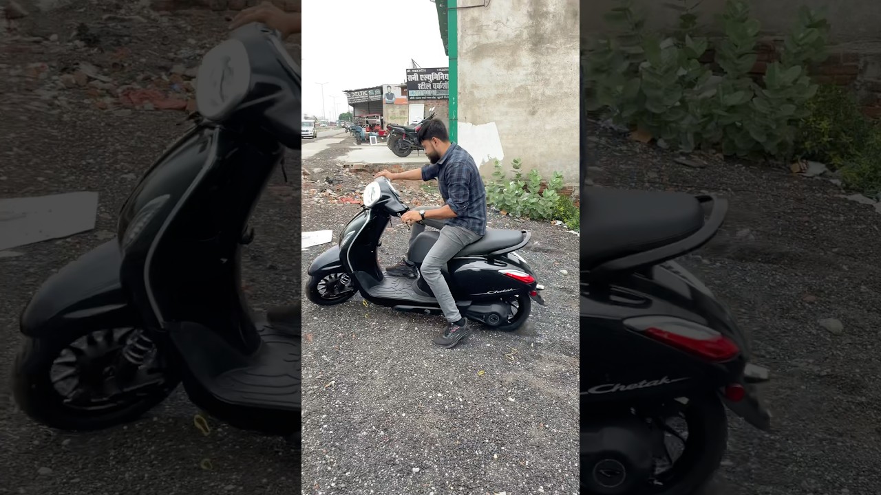2025 BAJAJ CHETAK 3503 UNLOADING 👌🔥#shorts #short #bajaj #pulsar #chetak #3503 #new #bike