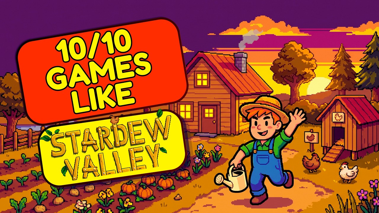 10 Cozy Games Like Stardew Valley Worth Your Next 100 Hours