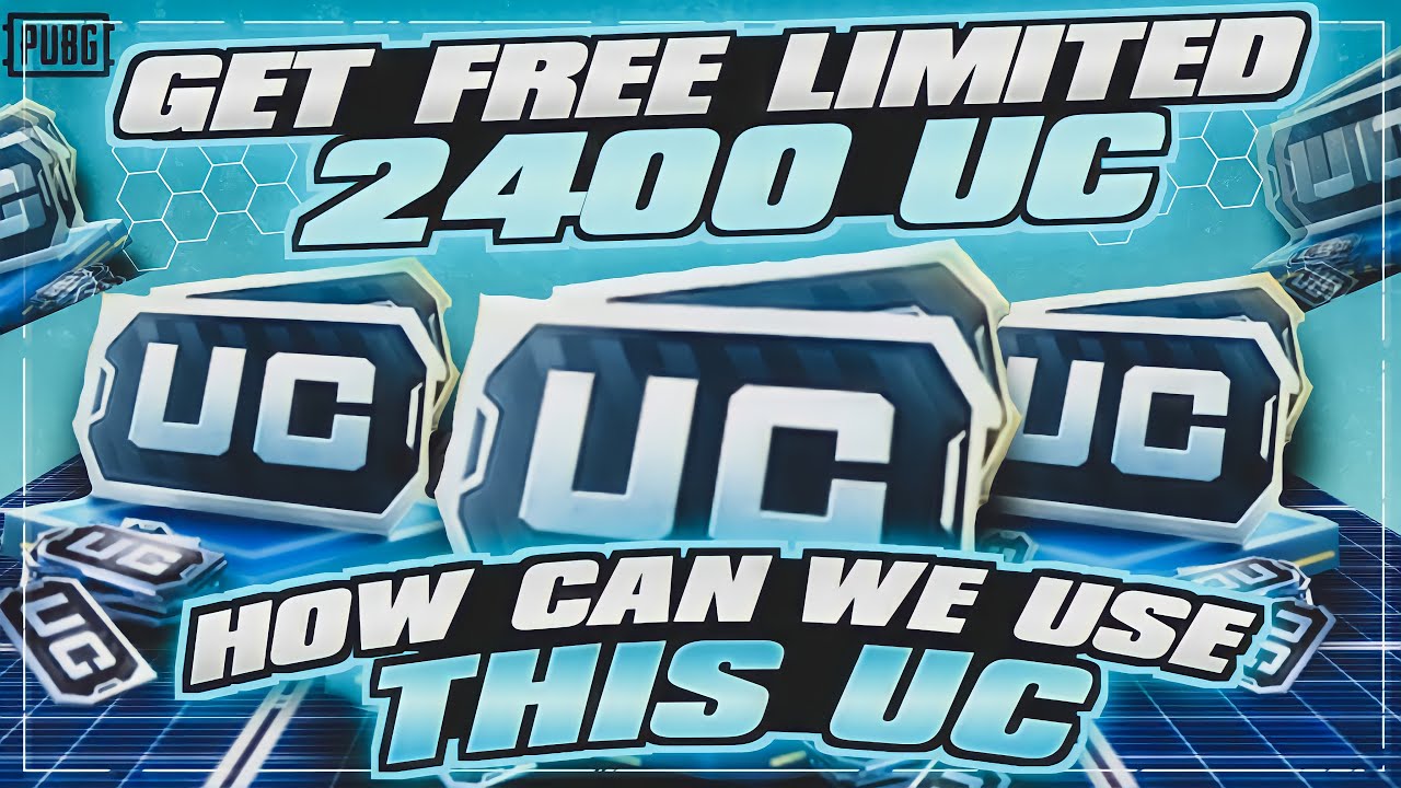 Get Free 2400 UC | Limited UC Event | How Can We Use This UC |  Get Free BagPack Skin|PUBGM / BGMI