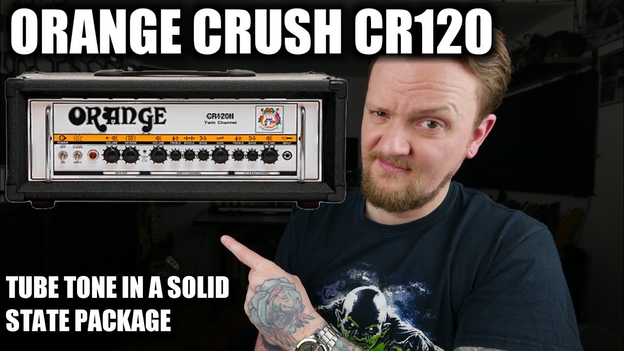 BCS Gear reviews with Taylor - Orange Crush CR120 - Classic Orange tone in a solid state package