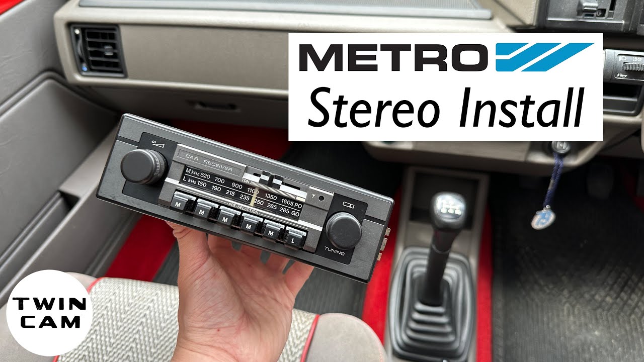 Fitting a New Stereo to my Austin Metro