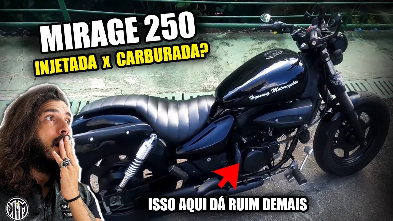 Kasinski Mirage 250 Vale a Pena em 2024? Qual melhor a Mirage 250 Injetada ou Mirage 250 Carburada?
